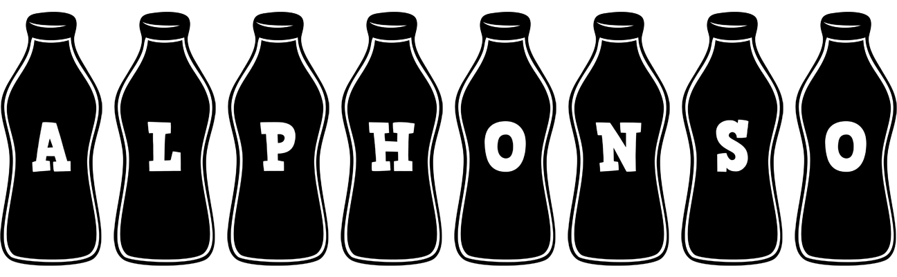 Alphonso bottle logo