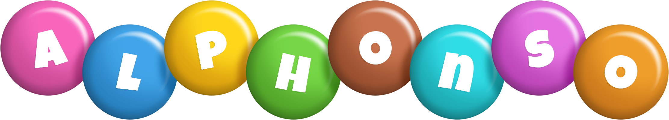 Alphonso candy logo