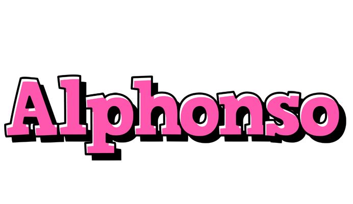 Alphonso girlish logo