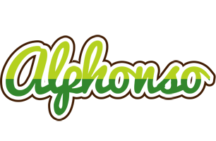 Alphonso golfing logo