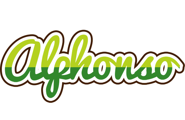 Alphonso golfing logo