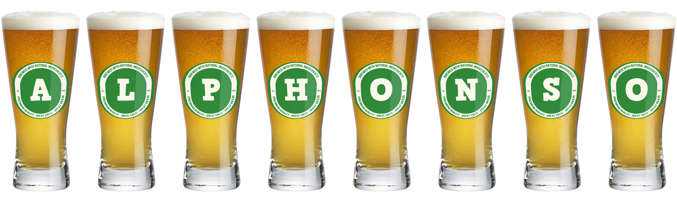 Alphonso lager logo
