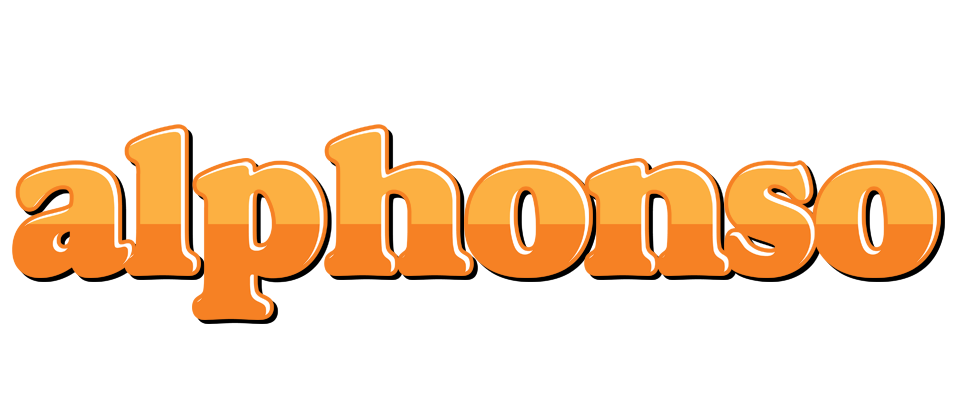 Alphonso orange logo