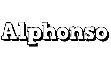 Alphonso snowing logo