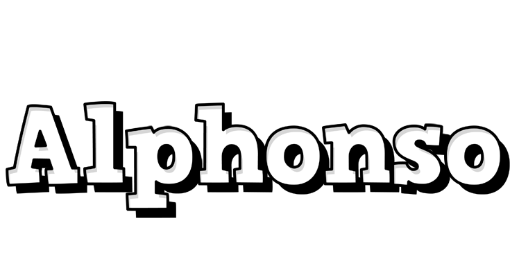 Alphonso snowing logo