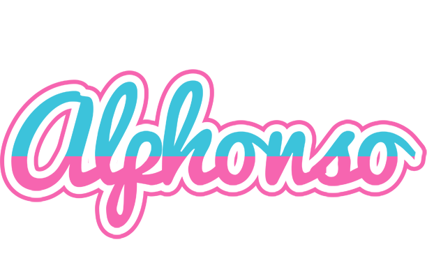 Alphonso woman logo
