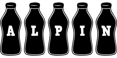 Alpin bottle logo