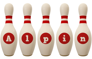Alpin bowling-pin logo