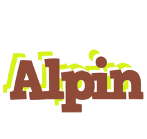 Alpin caffeebar logo