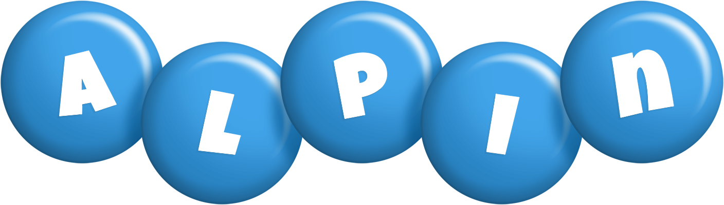 Alpin candy-blue logo