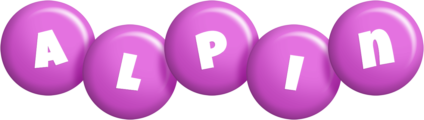 Alpin candy-purple logo