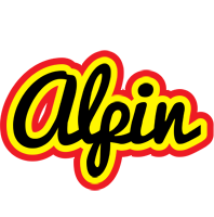 Alpin flaming logo