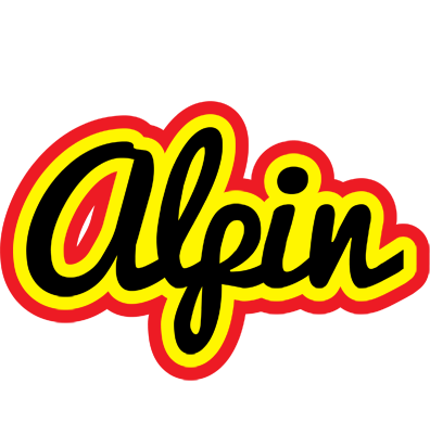 Alpin flaming logo