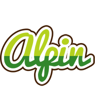 Alpin golfing logo
