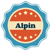 Alpin labels logo