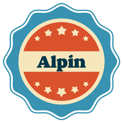 Alpin labels logo