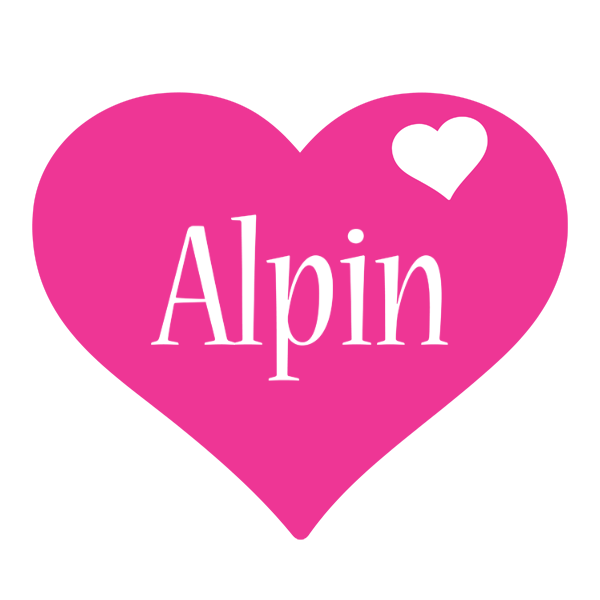 Alpin love-heart logo