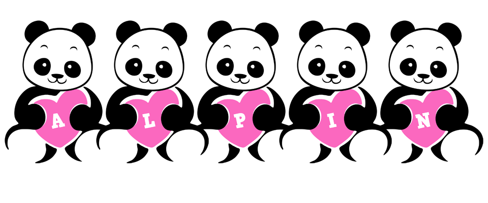 Alpin love-panda logo
