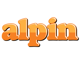 Alpin orange logo