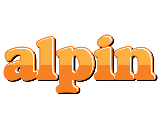 Alpin orange logo