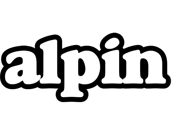 Alpin panda logo