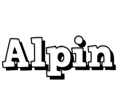 Alpin snowing logo