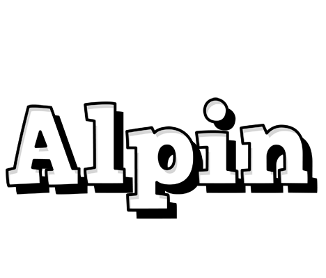 Alpin snowing logo