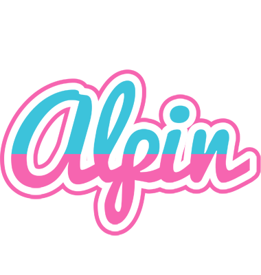 Alpin woman logo