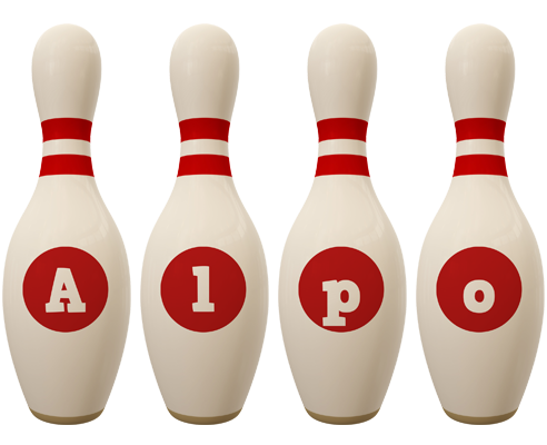 Alpo bowling-pin logo