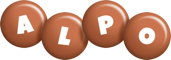 Alpo candy-brown logo