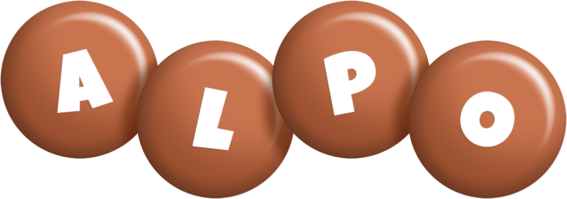 Alpo candy-brown logo