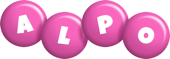 Alpo candy-pink logo