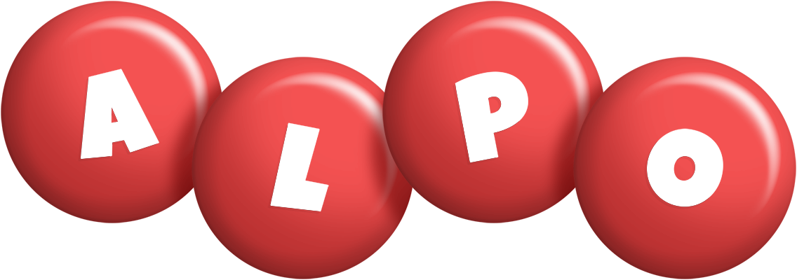 Alpo candy-red logo