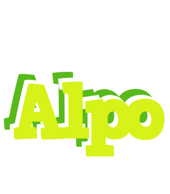 Alpo citrus logo