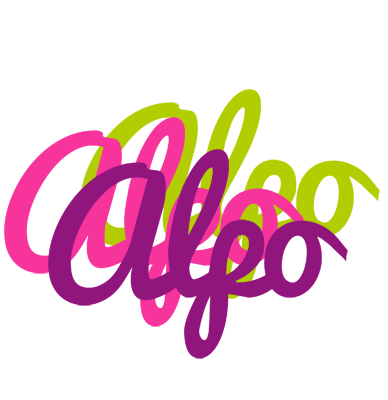 Alpo flowers logo