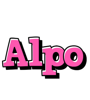 Alpo girlish logo