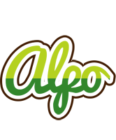 Alpo golfing logo