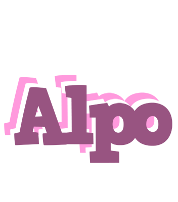 Alpo relaxing logo