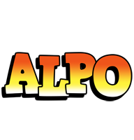 Alpo sunset logo