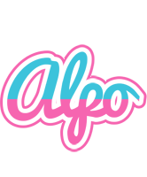 Alpo woman logo