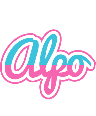 Alpo woman logo
