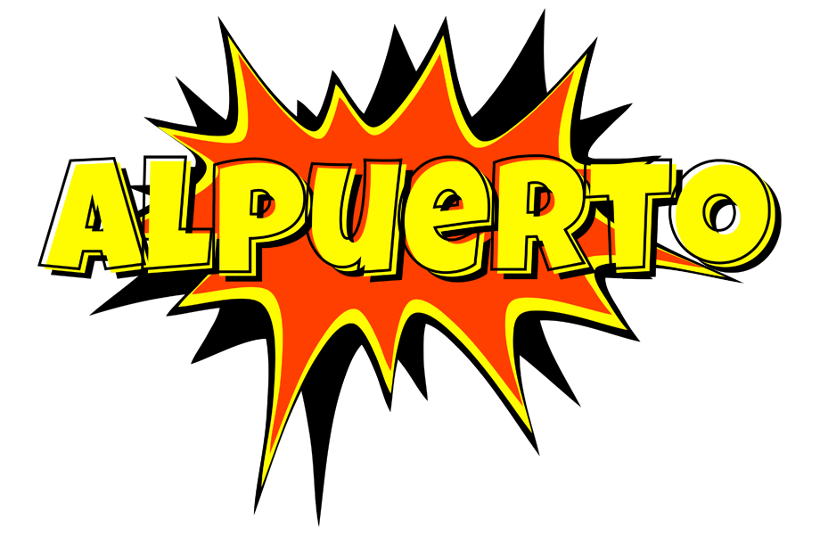 Alpuerto bazinga logo