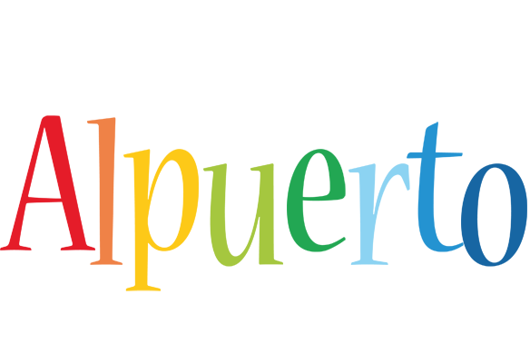 Alpuerto birthday logo