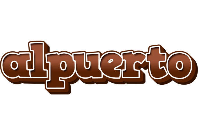 Alpuerto brownie logo