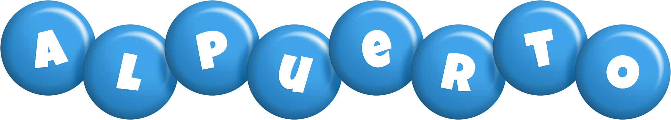 Alpuerto candy-blue logo