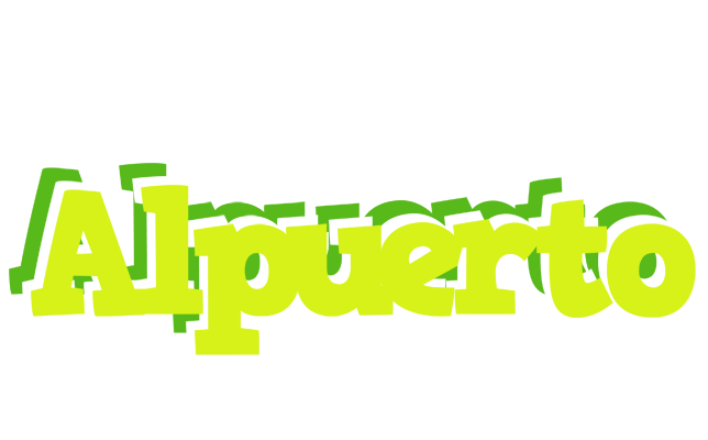 Alpuerto citrus logo