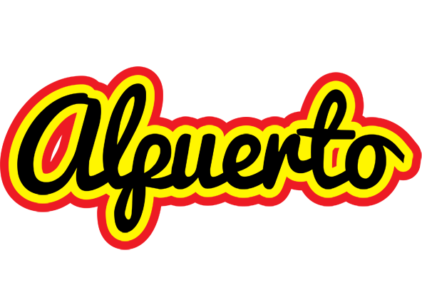 Alpuerto flaming logo