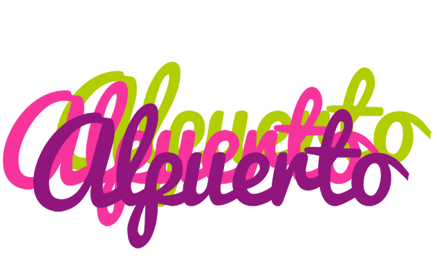 Alpuerto flowers logo