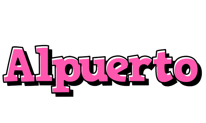 Alpuerto girlish logo
