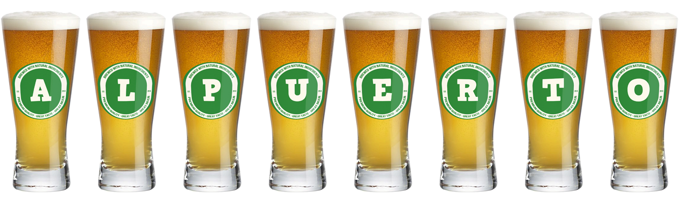 Alpuerto lager logo
